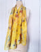 FLORA - foulard de soie, teinture végétale