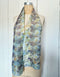 FLORA - foulard de soie, teinture végétale