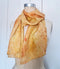 FLORA - foulard de soie, teinture végétale