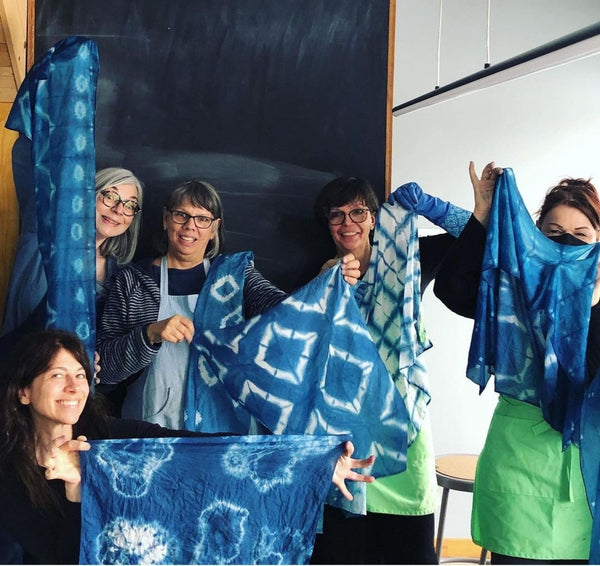 Atelier d'introduction à la teinture d’indigo: se vêtir d'une plante à la couleur légendaire