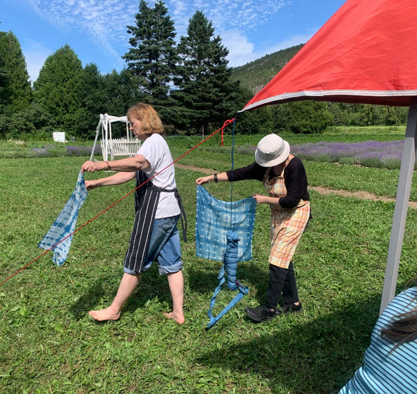 Cuve d'indigo communautaire - 15 Août