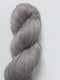 Soie & lin - dentelle - Gris perle