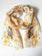 FLORA - foulard de soie, teinture végétale, impression botanique