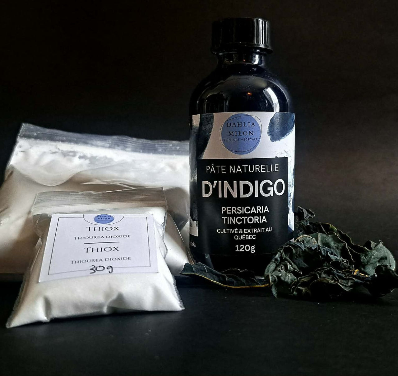 Kit - pâte d'indigo - fabrication d'une cuve au Thiox