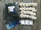 Kit d'Indigo et laine- cuve à partir de feuilles sèches- 4 échevettes de laine de 50g